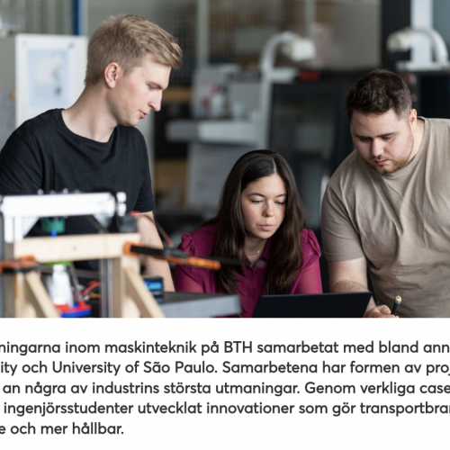 Mer än ett decennium av innovation – BTH och Volvo formar framtidens teknik